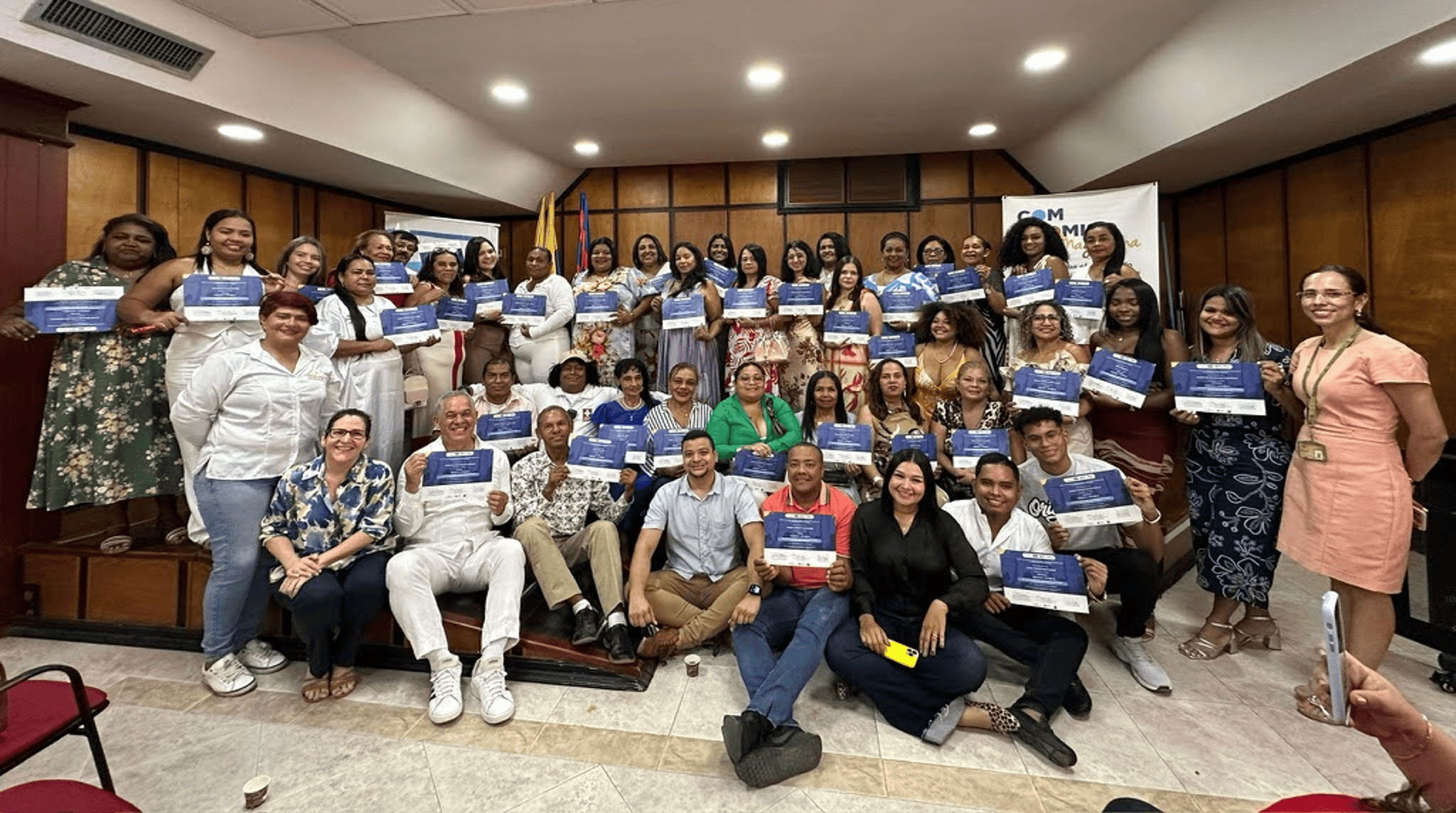 Grupo Daabon y Pro Santa Marta Vital forman a 45 líderes en gestión comunitaria y mecanismo de participación
