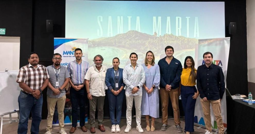 Promoción de Santa Marta en Manta – Ecuador